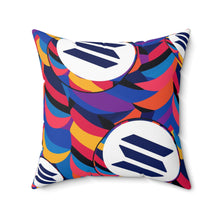 Load image into Gallery viewer, Solana Abstrak Spun Polyester Square Pillow