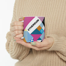 Load image into Gallery viewer, Ethereum Isometrik Ceramic Mug, 11oz