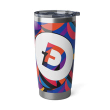 Load image into Gallery viewer, Dogecoin Abstrak Vagabond 20oz Tumbler