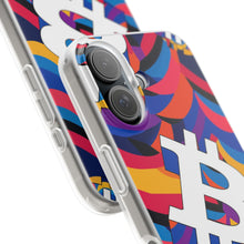 Load image into Gallery viewer, Bitcoin Abstrak Flexi Phone Cases