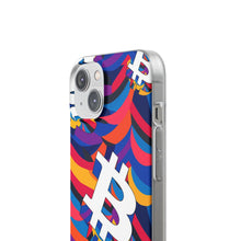 Load image into Gallery viewer, Bitcoin Abstrak Flexi Phone Cases