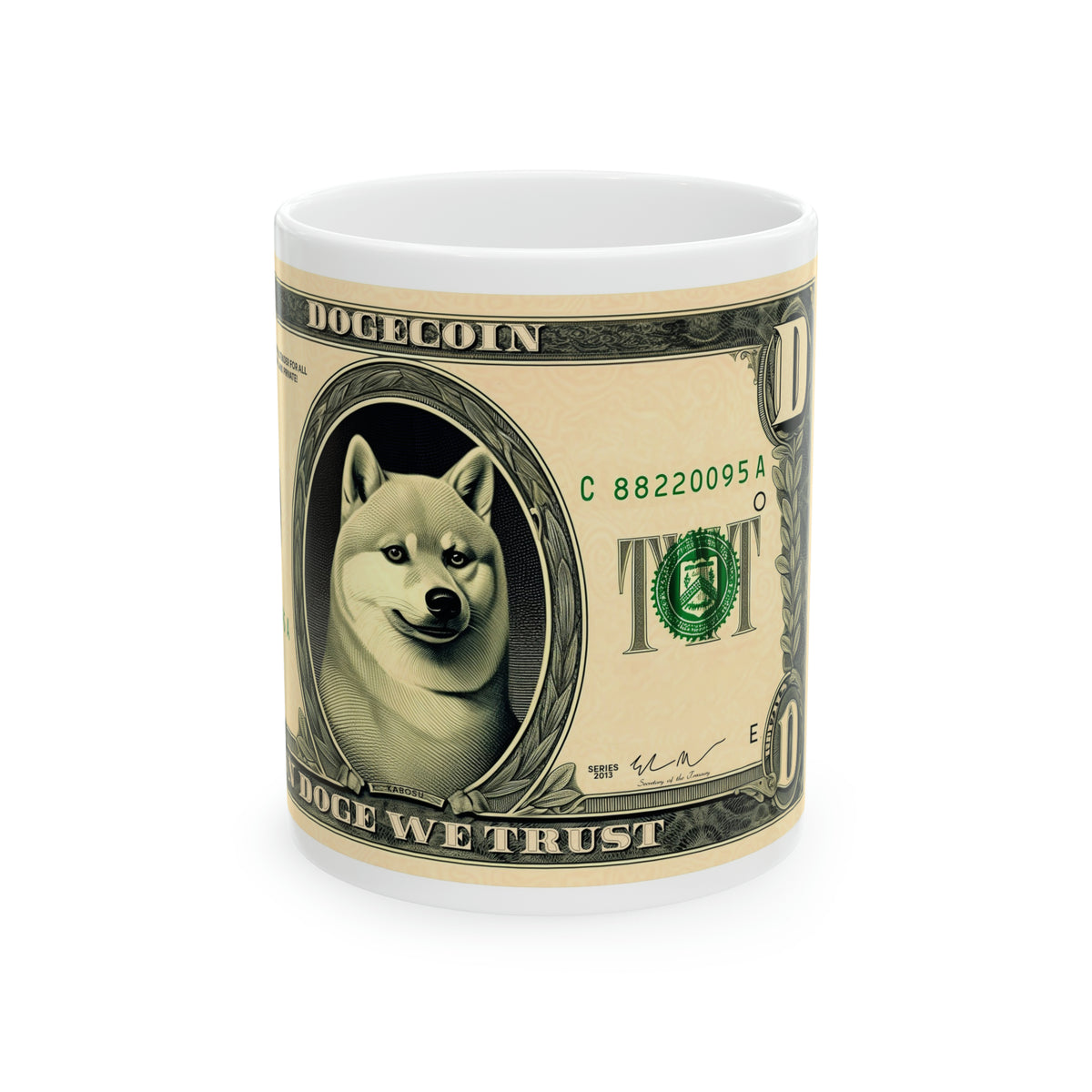 In Doge We Trust Ceramic Mug, 11oz – Hip Hop Art Prints