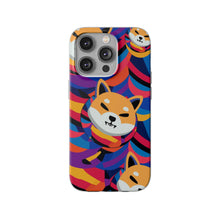 Load image into Gallery viewer, Shiba Inu Abstrak Flexi Cases
