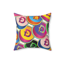 Load image into Gallery viewer, Dogecoin Pop Art Square Pillow