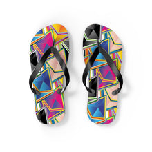 Load image into Gallery viewer, Ethereum Pop Art Unisex Flip Flops