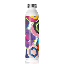 Load image into Gallery viewer, Chainlink Pop Art Slim Water Bottle