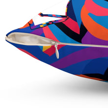 Load image into Gallery viewer, Ethereum Abstrak Spun Polyester Square Pillow