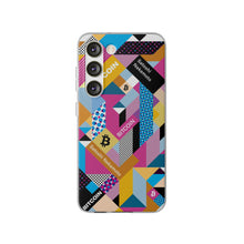 Load image into Gallery viewer, Bitcoin Isometrik Art Phone Cases