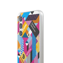 Load image into Gallery viewer, Bitcoin Isometrik Art Phone Cases