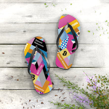 Load image into Gallery viewer, Bitcoin Isometrik Flip Flops