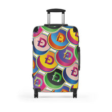 Load image into Gallery viewer, Dogecoin Pop Art Suitcase