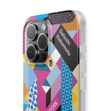 Load image into Gallery viewer, Bitcoin Isometrik Art Phone Cases