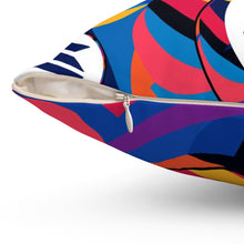 Load image into Gallery viewer, Solana Abstrak Spun Polyester Square Pillow