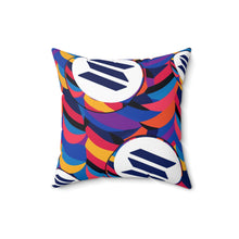 Load image into Gallery viewer, Solana Abstrak Spun Polyester Square Pillow
