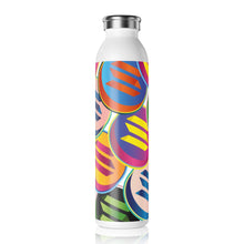 Load image into Gallery viewer, Solana Pop Art Slim Water Bottle