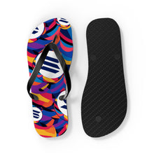 Load image into Gallery viewer, Solana Abstrak Flip Flops
