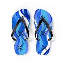 Load image into Gallery viewer, XRP Tidal Wave Flip Flops