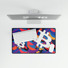 Load image into Gallery viewer, Bitcoin Abstrak Desk Mats
