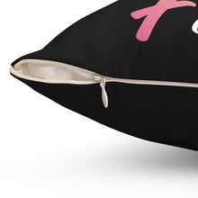 Load image into Gallery viewer, I'm from Florida BW Polyester Square Pillow