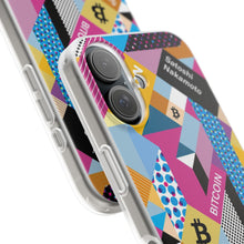 Load image into Gallery viewer, Bitcoin Isometrik Art Phone Cases