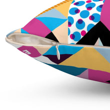 Load image into Gallery viewer, Ethereum Isometrik Square Pillow