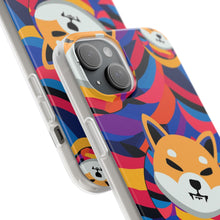 Load image into Gallery viewer, Shiba Inu Abstrak Flexi Cases
