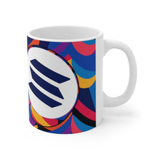 Load image into Gallery viewer, Solana Abstrak Ceramic Mug 11oz