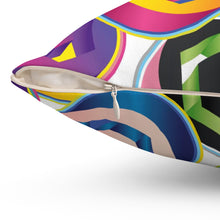Load image into Gallery viewer, Chainlink Pop Art Square Pillow