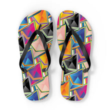Load image into Gallery viewer, Ethereum Pop Art Unisex Flip Flops