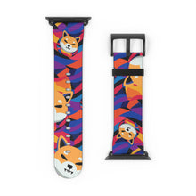 Load image into Gallery viewer, Shiba inu Abstrak Apple Watch Band