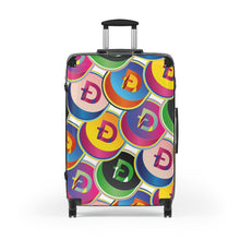 Load image into Gallery viewer, Dogecoin Pop Art Suitcase