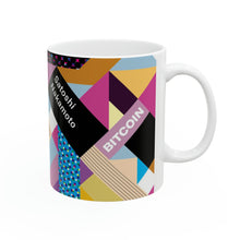 Load image into Gallery viewer, Bitcoin Isometrik Ceramic Mug, 11oz
