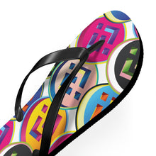 Load image into Gallery viewer, Binance Pop Art Flip Flops