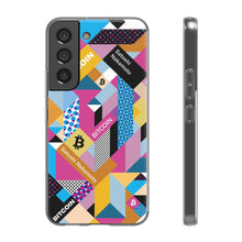 Load image into Gallery viewer, Bitcoin Isometrik Art Phone Cases