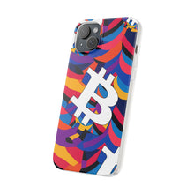 Load image into Gallery viewer, Bitcoin Abstrak Flexi Phone Cases