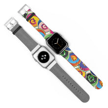Load image into Gallery viewer, Dogecoin Pop Art Apple Watch Band