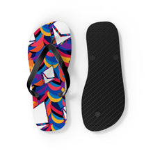 Load image into Gallery viewer, Ethereum Abstrak Flip Flops