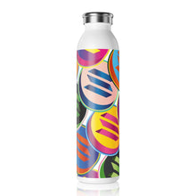 Load image into Gallery viewer, Solana Pop Art Slim Water Bottle