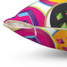 Load image into Gallery viewer, Binance Pop Art Square Pillow