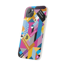 Load image into Gallery viewer, Bitcoin Isometrik Art Phone Cases