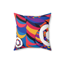 Load image into Gallery viewer, Chainlink Abstrak Spun Polyester Square Pillow