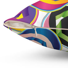 Load image into Gallery viewer, Chainlink Pop Art Square Pillow