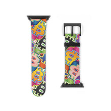 Load image into Gallery viewer, Bitcoin Pop Art Apple Watch Band