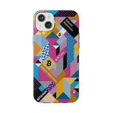 Load image into Gallery viewer, Bitcoin Isometrik Art Phone Cases