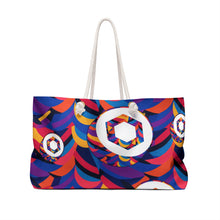 Load image into Gallery viewer, Chainlink Abstrak Weekender Bag