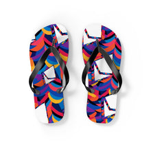 Load image into Gallery viewer, Ethereum Abstrak Flip Flops