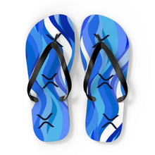 Load image into Gallery viewer, XRP Tidal Wave Flip Flops