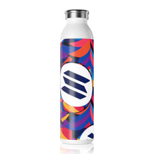 Load image into Gallery viewer, Solana Abstrak Slim Water Bottle