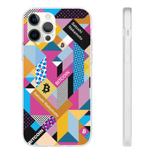 Load image into Gallery viewer, Bitcoin Isometrik Art Phone Cases