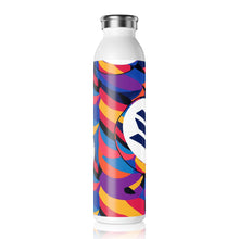 Load image into Gallery viewer, Solana Abstrak Slim Water Bottle